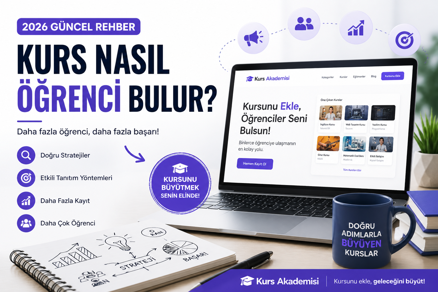 Kurs Nasıl Öğrenci Bulur? 2026 Güncel Rehber